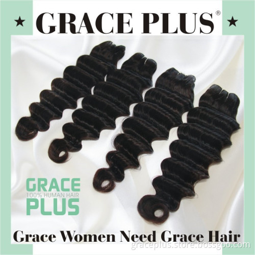 Best100% top quality remy unprocessed virgin brazilian deep wave hair